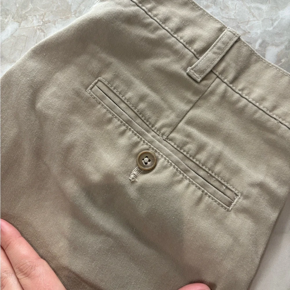 Lands' End Men's Khaki Chinos